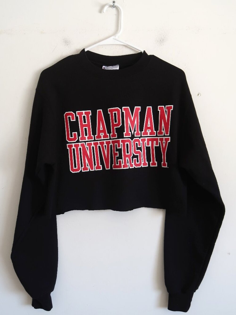 Champion Chapman University Cropped Sweatshirt - Size Small
